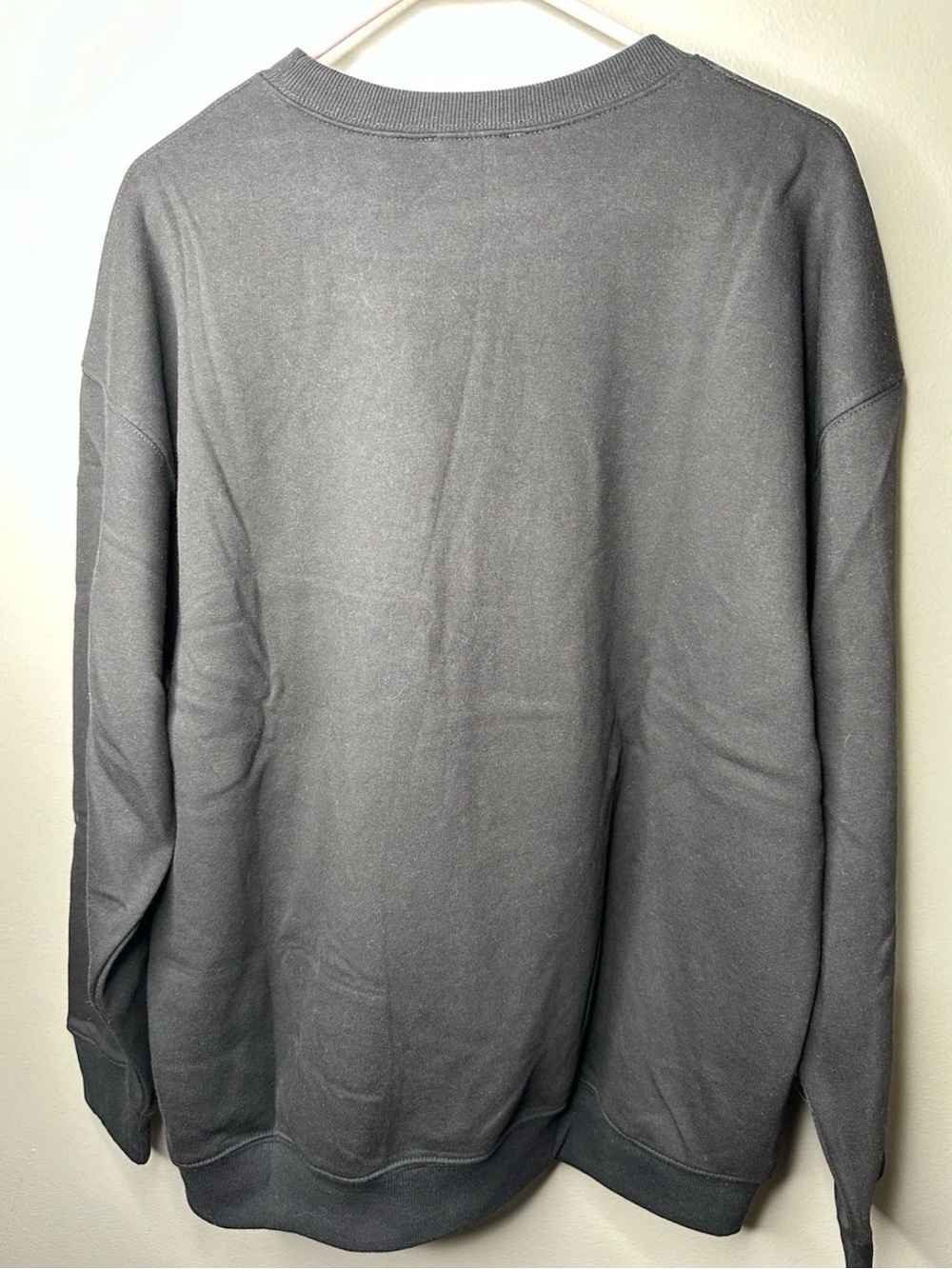 Zenana Outfitters Black Sweatshirt with Green  'MIDWEST' Lettering - Picture 4 of 5